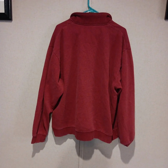 Orvis Men's Red Pullover Shirt Size XL - Picture 5 of 5